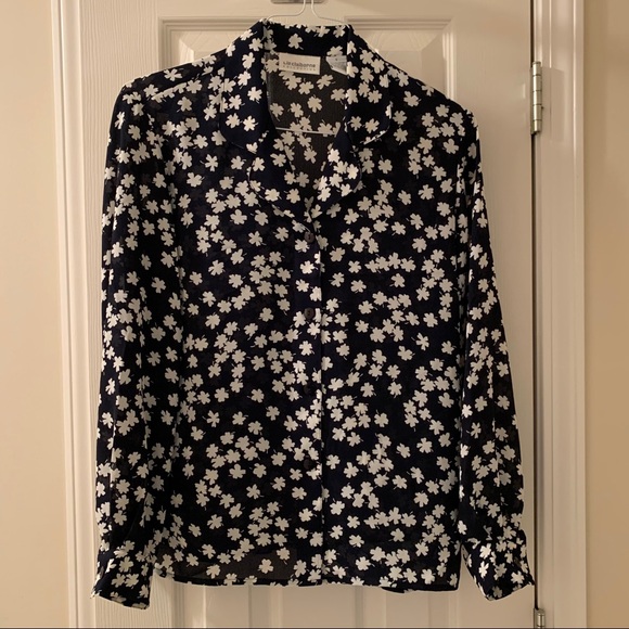 Vintage Liz Claiborne Shamrock 2-piece Set - Picture 3 of 11